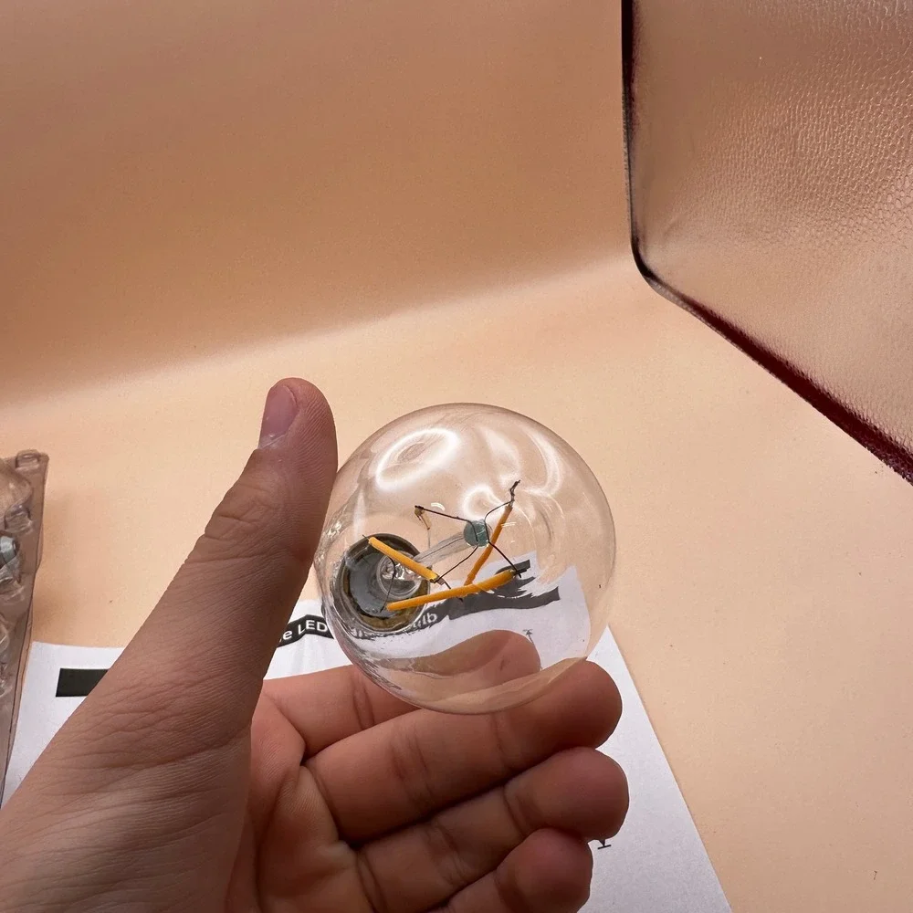 Pack of 9 LED Edison Bulbs Dimmable, E26, 6W 60W‎ Equivalent, 2700K Soft White